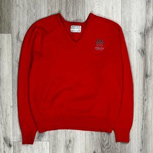 Atlantis Casino Hotel Vintage Artex A Division Of Josten's Made in USA Red Large